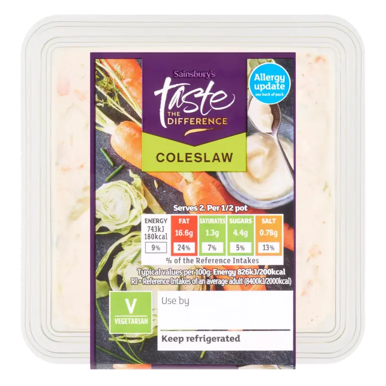 Coleslaw, Taste the Difference 180g