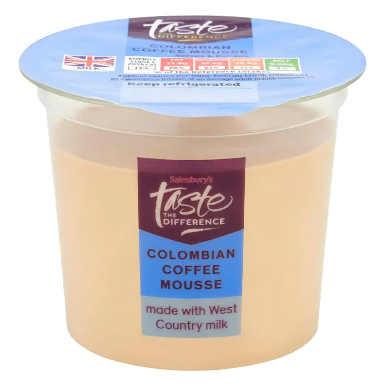 Colombian Coffee Mousse, Taste the Difference 100g