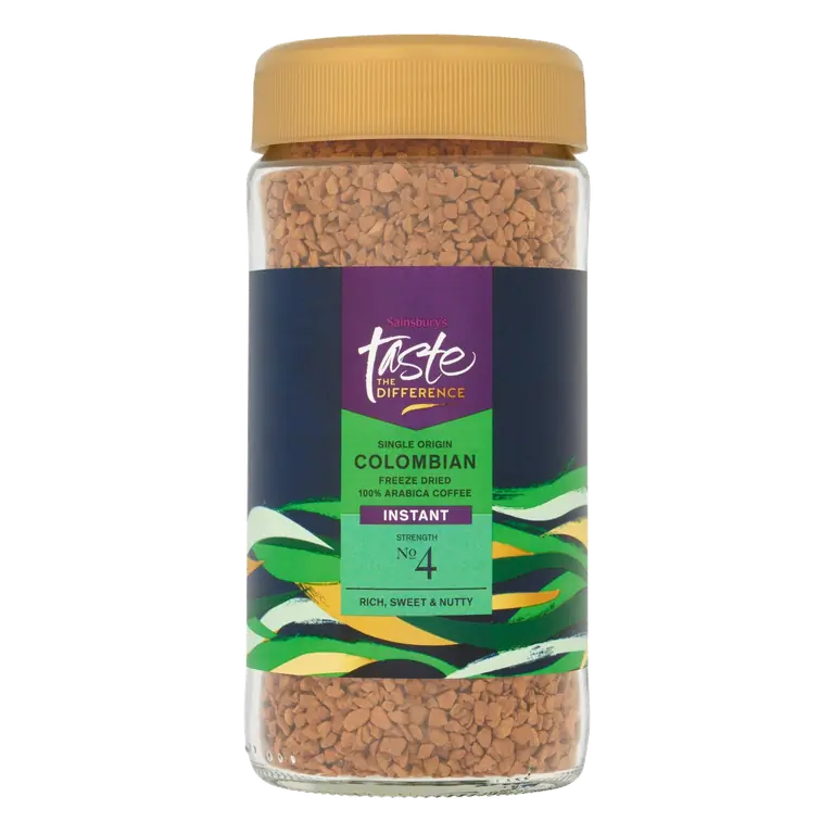Colombian Origin Instant Coffee, Taste the Difference 100g