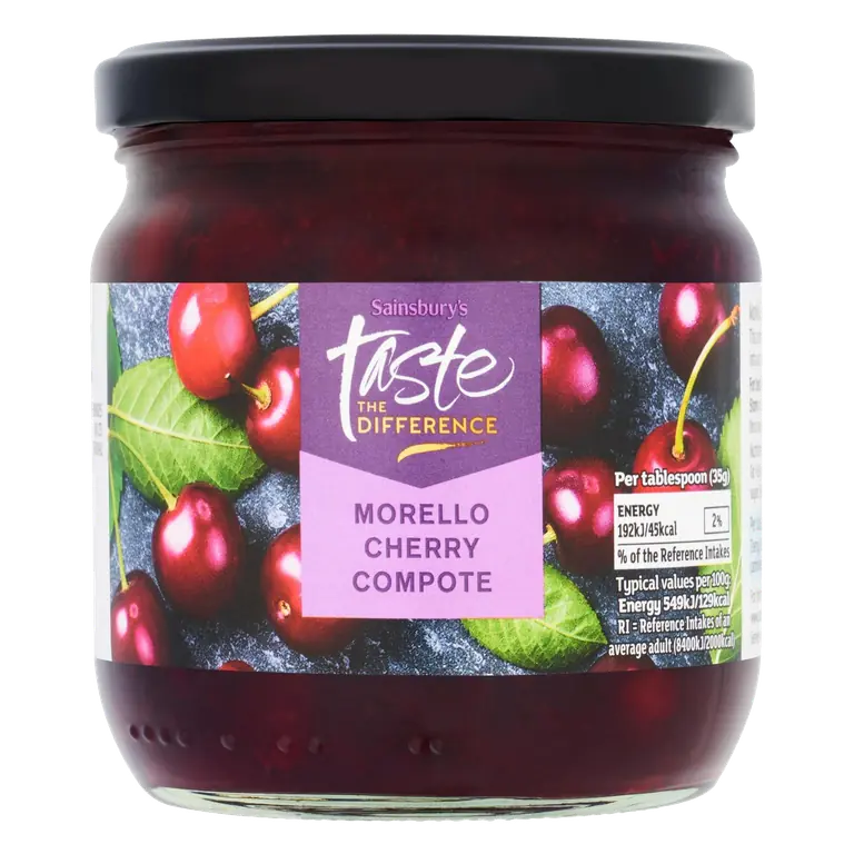 Compote Morello Cherry, Taste the Difference 400g