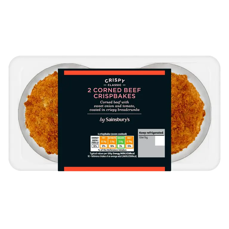 Corned Beef Crispbake x2 227g