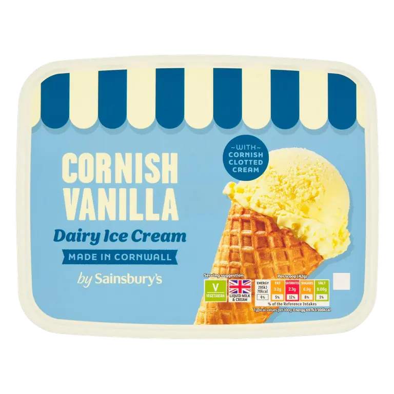 Cornish Dairy Ice Cream 2L