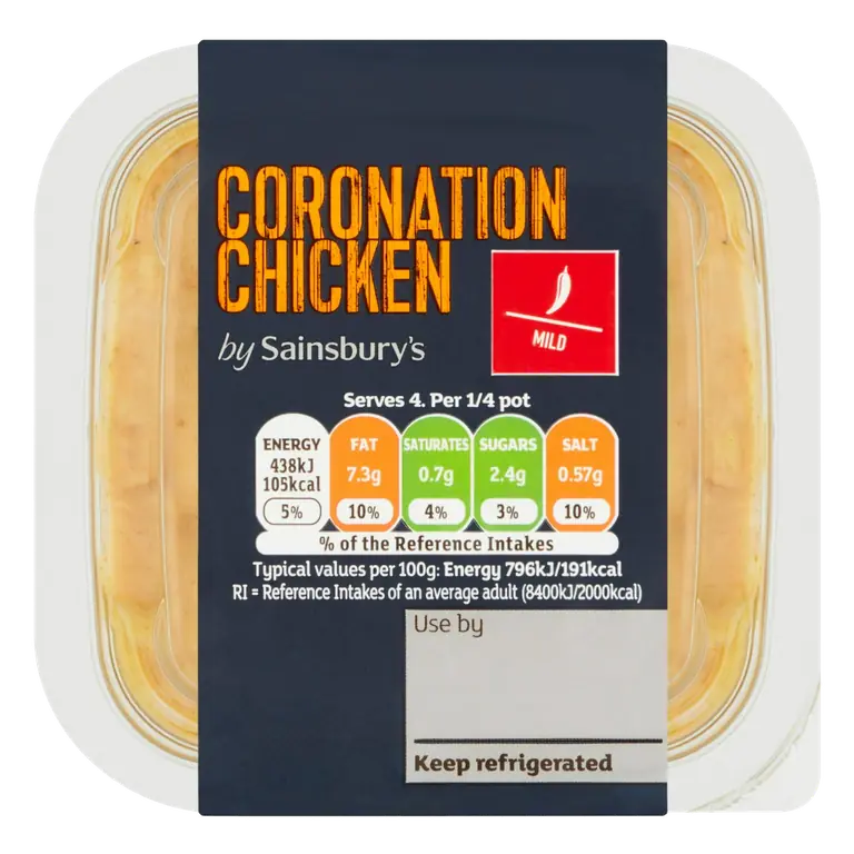 Coronation Chicken Deli Filler 220g