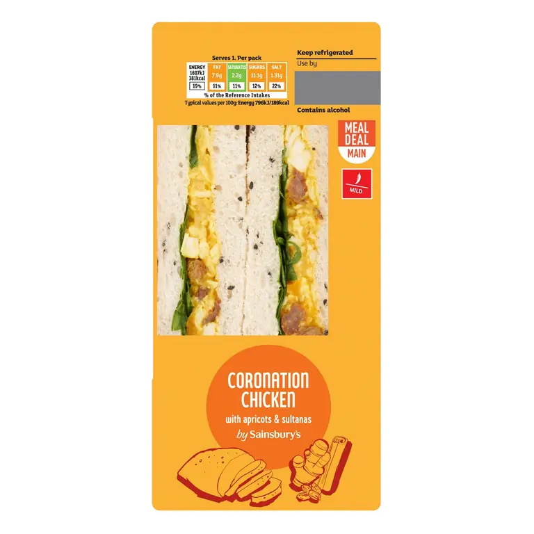 Coronation Chicken with Apricots & Sultanas