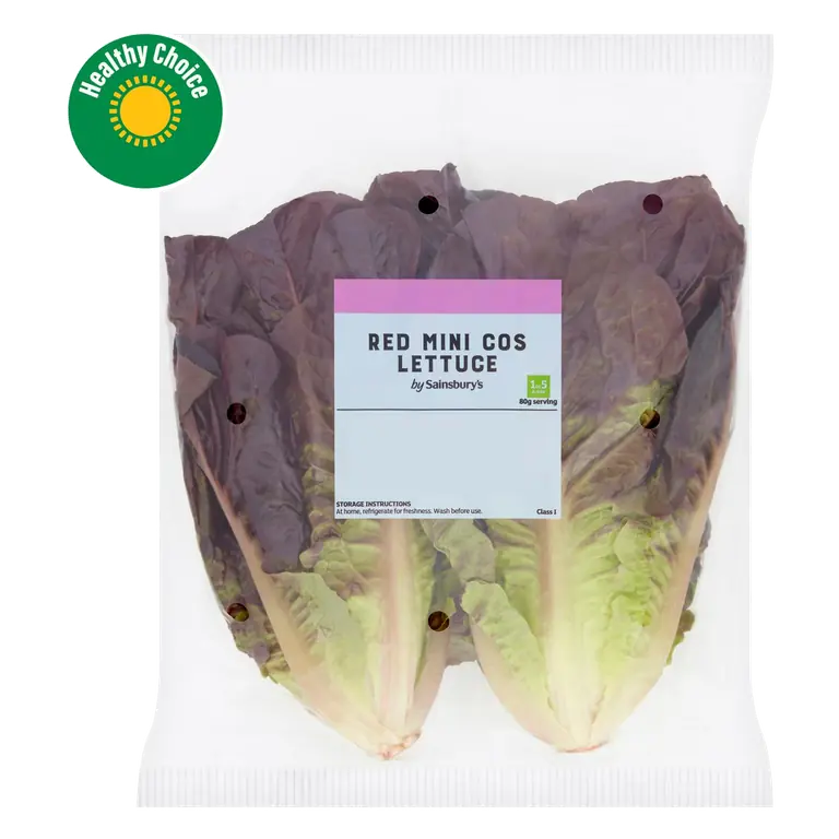 Cos Lettuce, Mini Red x2