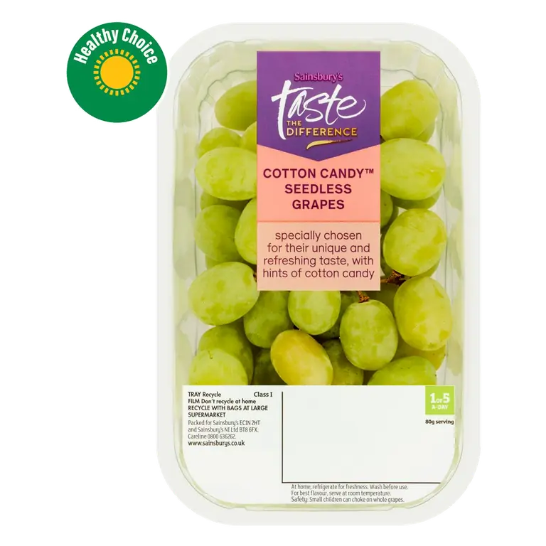 Cotton Candy Seedless Grapes, Taste the Difference, Ltd Edition 400g