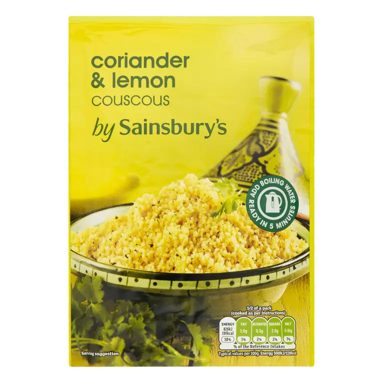 Cous Cous Coriander & Lemon 110g
