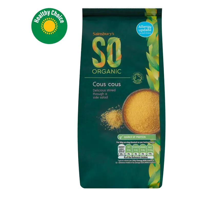 Cous Cous, SO Organic 500g
