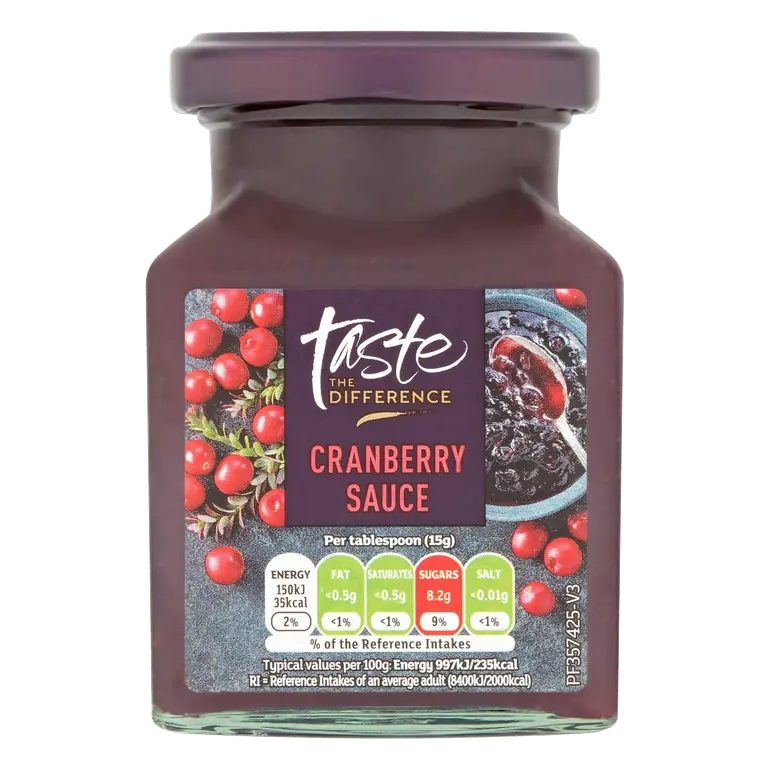 Cranberry Sauce, Taste the Difference 220g