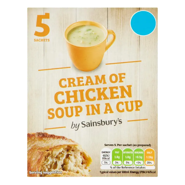 Cream Of Chicken Cup Soup 120g