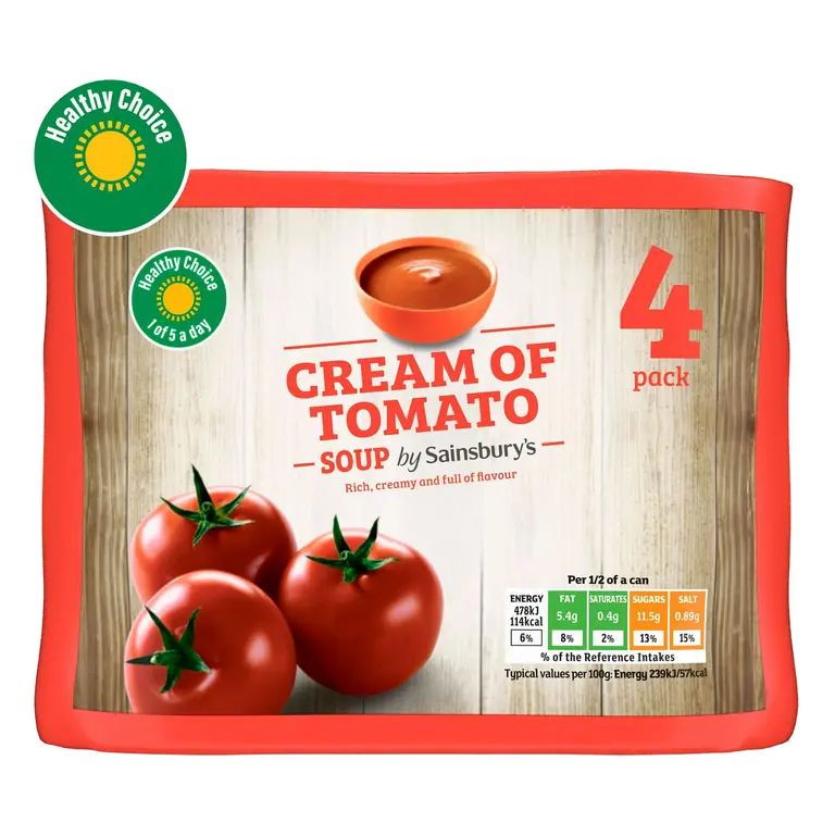 Cream Of Tomato Soup 4x400g