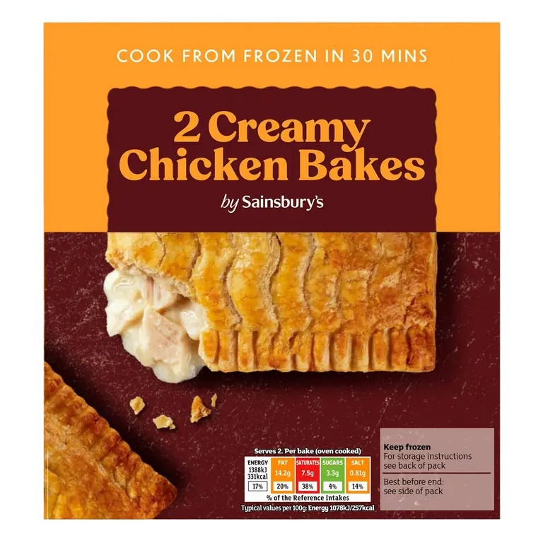 Creamy Chicken Bakes x2 280g