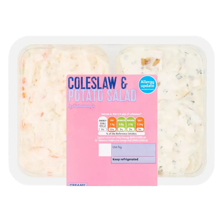 Creamy Coleslaw & Potato Salad 400g