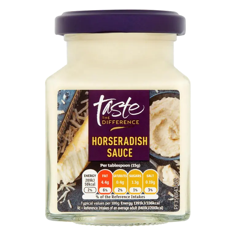 Creamy Horseradish Sauce, Taste the Difference 180g