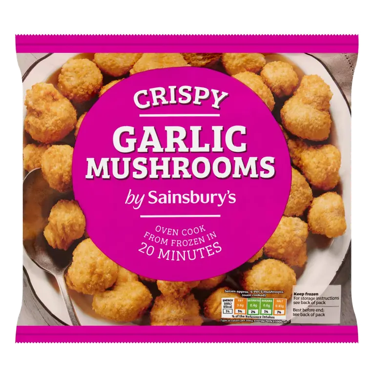 Crispy Garlic Mushrooms 300g