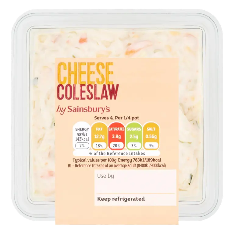 Crunchy Cheese Coleslaw 300g