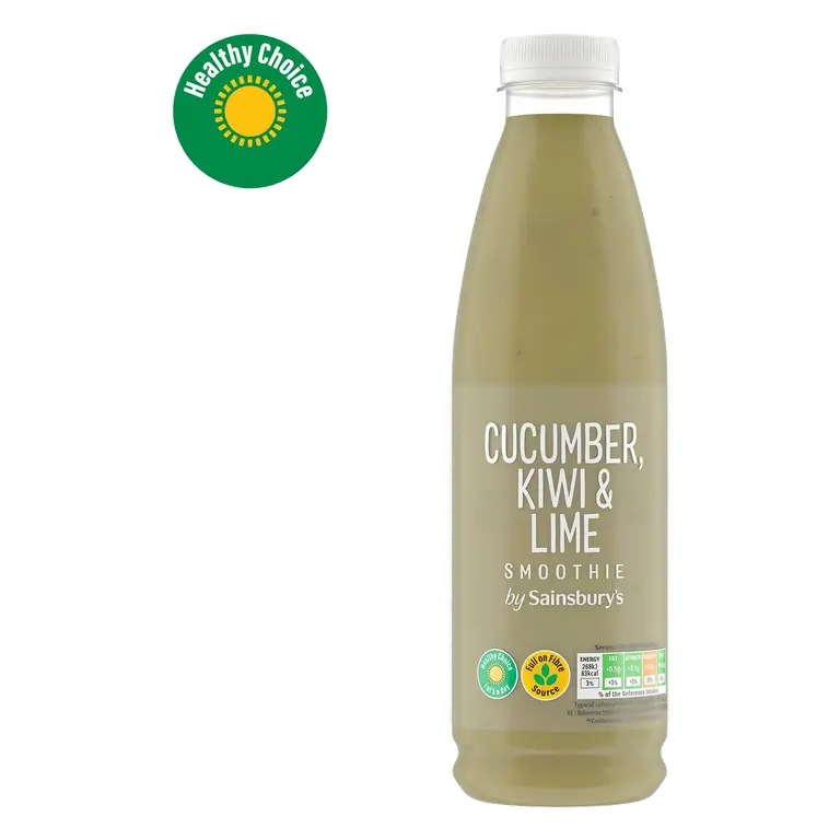 Cucumber, Kiwi & Lime Smoothie 750ml