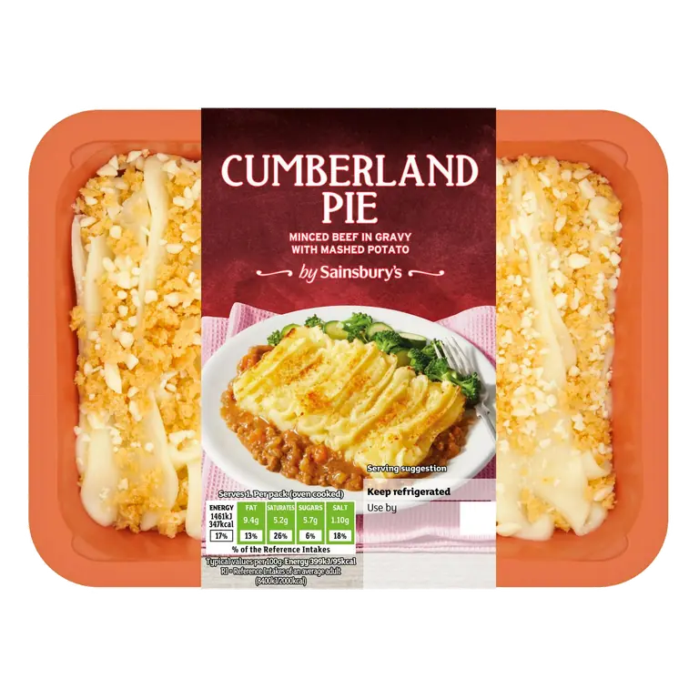 Cumberland Pie 400g (Serves 1)