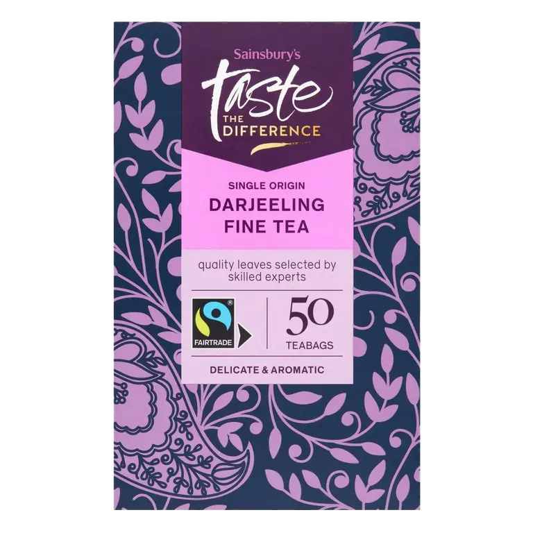 Darjeeling Tea Bags, Taste the Difference x50