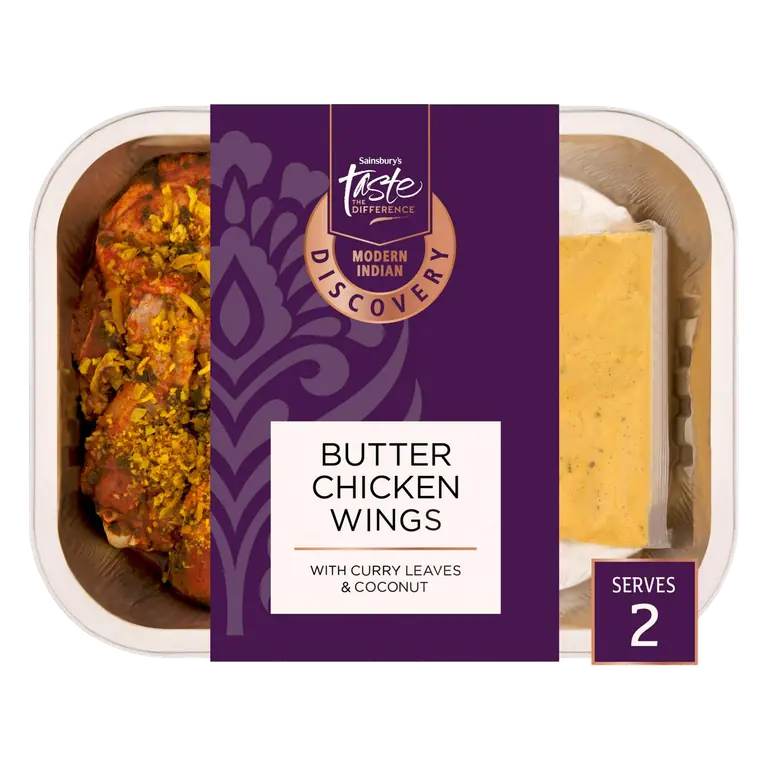 Discovery 302g Butter Chicken Wings, Taste the Difference
