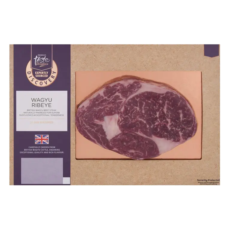 Discovery Wagyu Ribeye Steak, Taste the Difference 250g