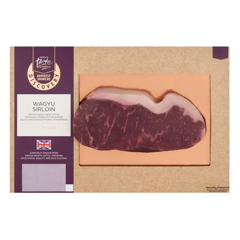 Discovery Wagyu Sirloin Steak, Taste the Difference 250g