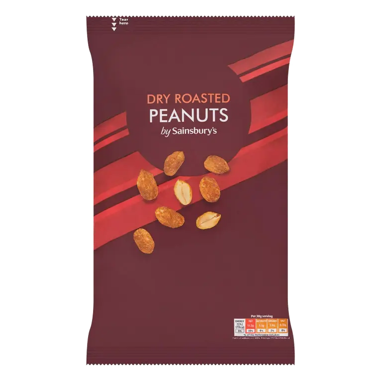 Dry Roasted Peanuts 550g
