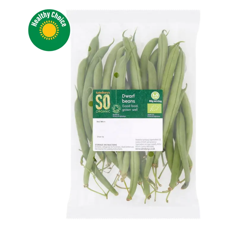 Dwarf Beans, SO Organic 210g