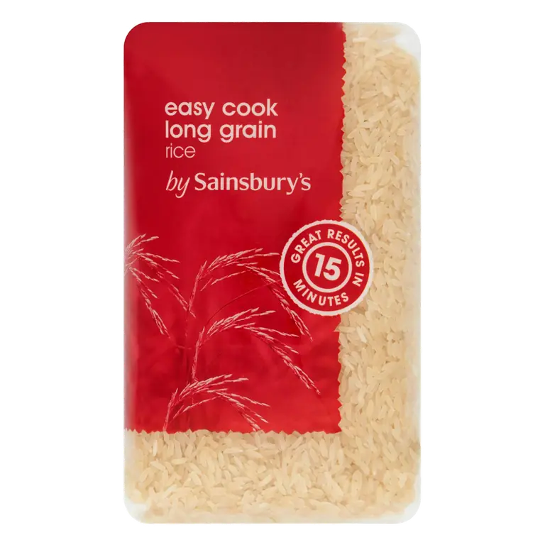 Easy Cook Long Grain White Rice 1kg