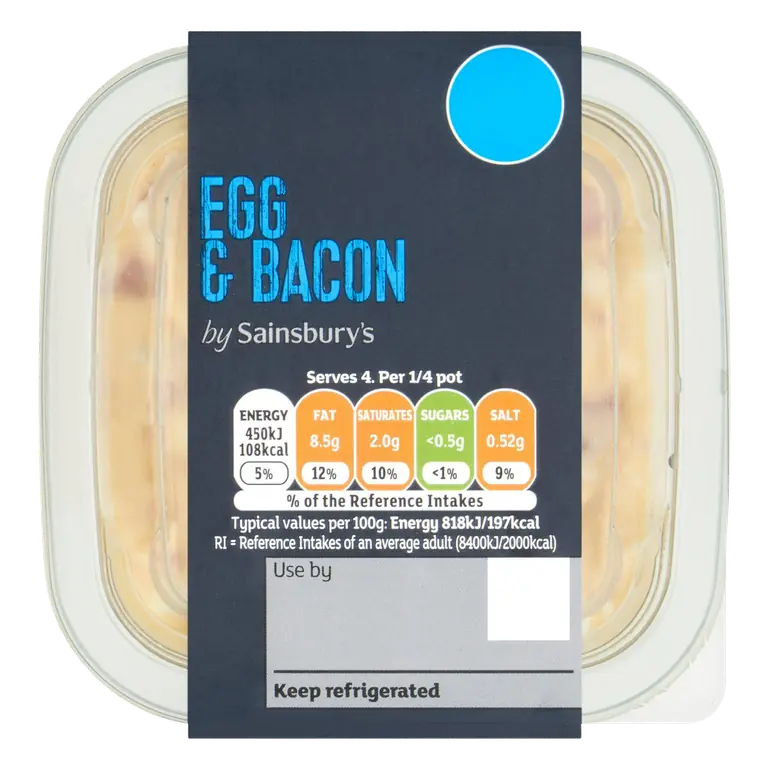 Egg & Bacon Deli Filler 220g