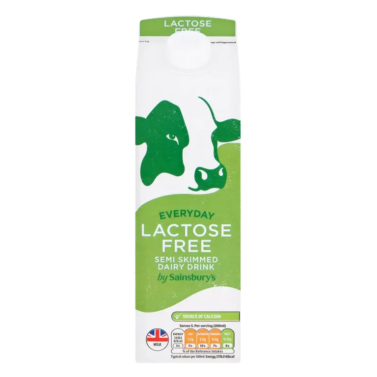 Everyday Lactose Free Semi Skimmed Dairy Drink 1L