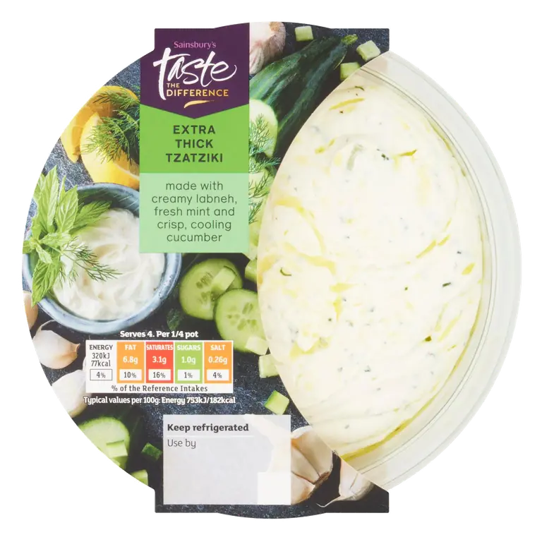 Extra Thick Tzatziki, Taste the Difference 170g