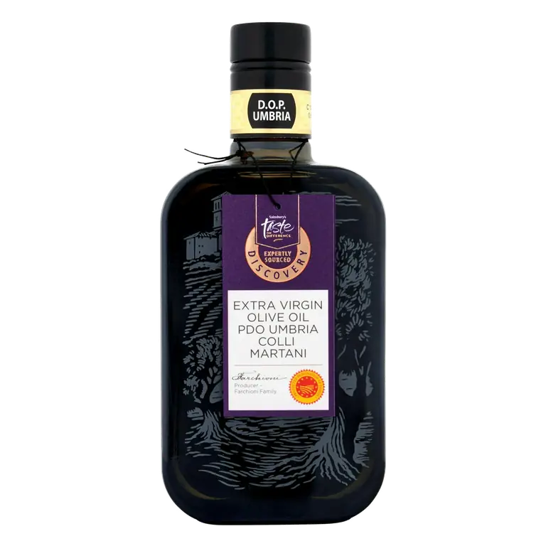 Extra Virgin Olive Oil PDO Umbria Colli Martani, Taste the Difference 500ml