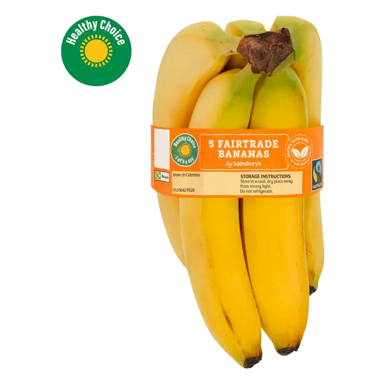 Fairtrade Bananas x5