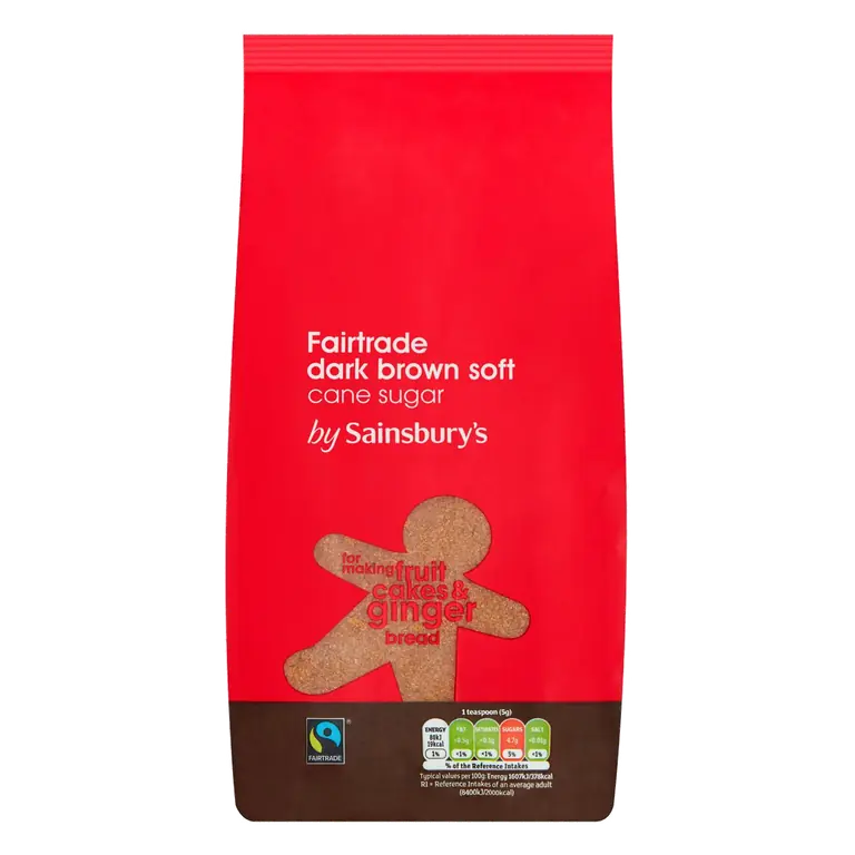 Fairtrade Dark Soft Brown Sugar 1kg