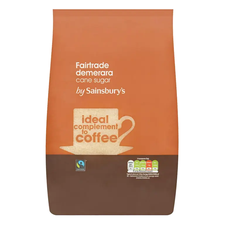 Fairtrade Demerara Cane Sugar 2kg