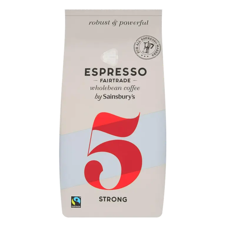 Fairtrade Espresso Wholebean Coffee 1kg