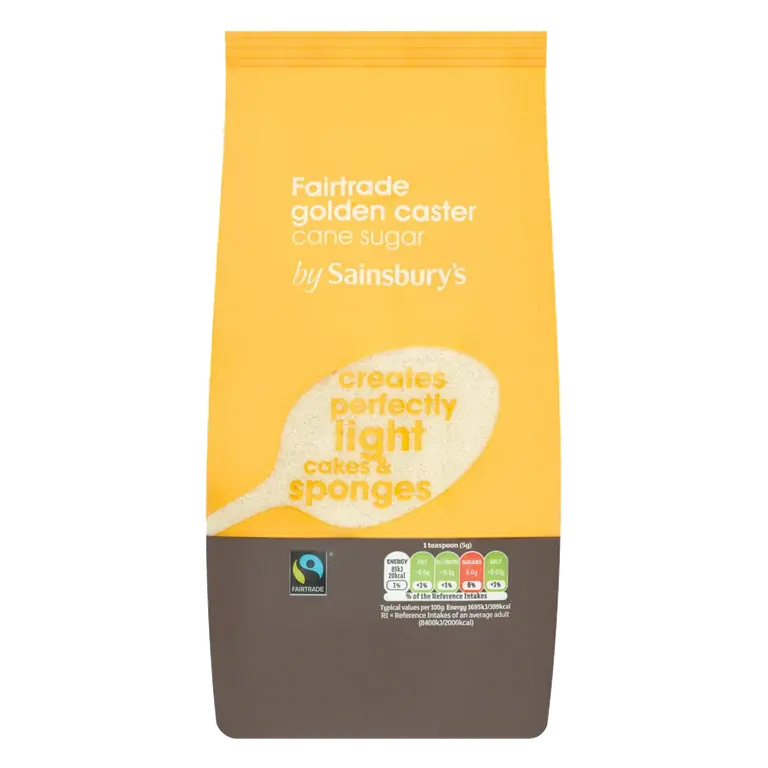Fairtrade Golden Caster Sugar 1kg
