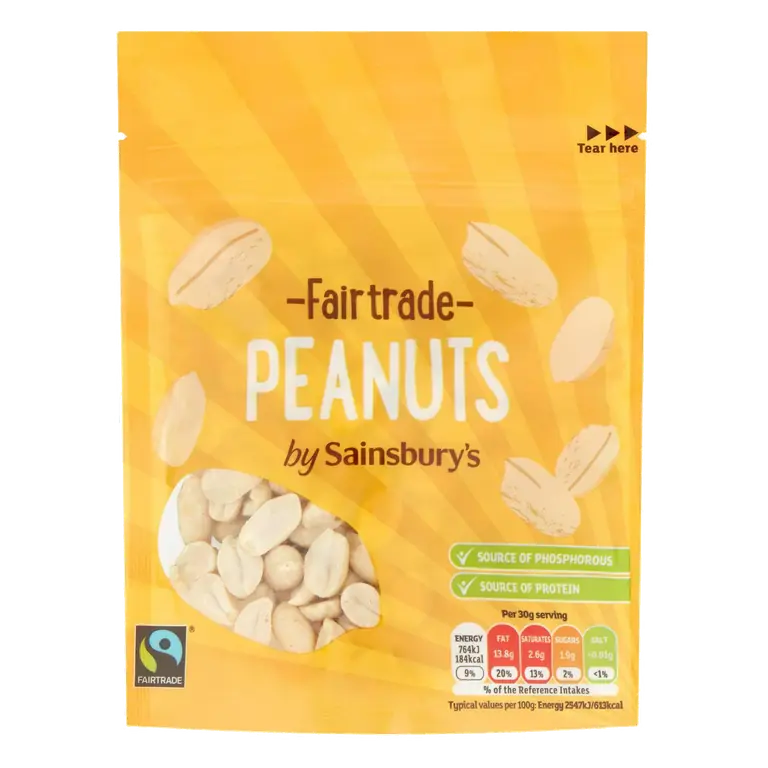 Fairtrade Peanuts 100g