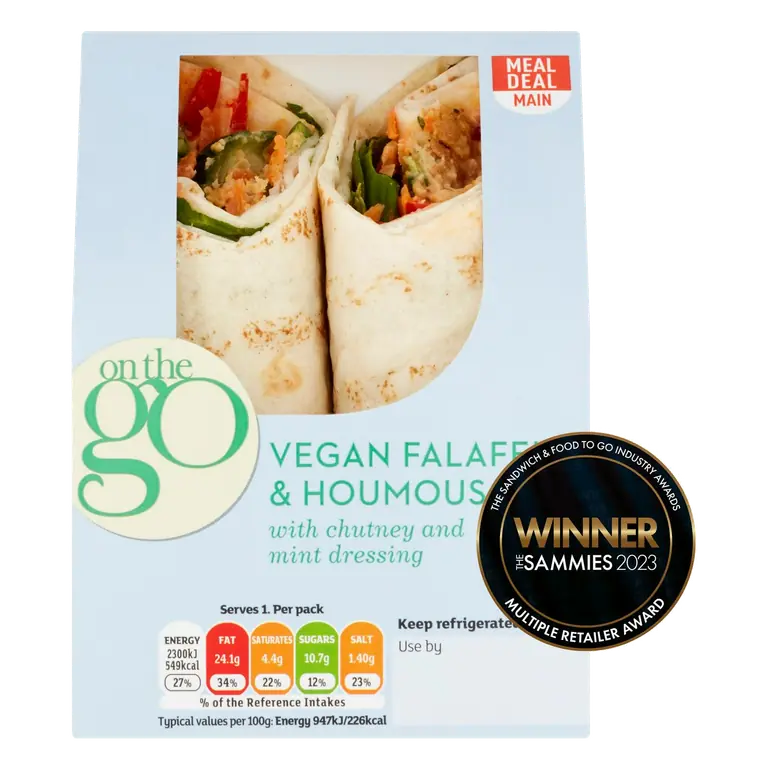 Falafel & Houmous Wrap