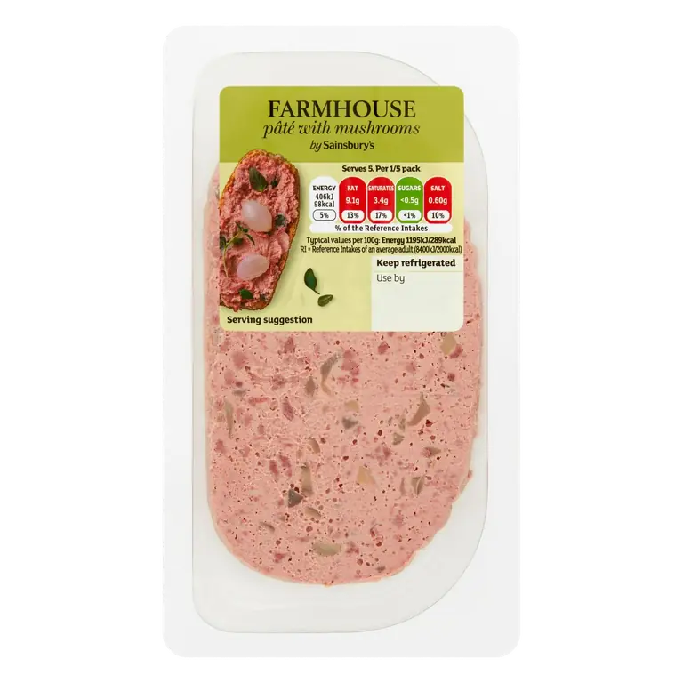 Farmhouse Pate with Mushrooms 170g