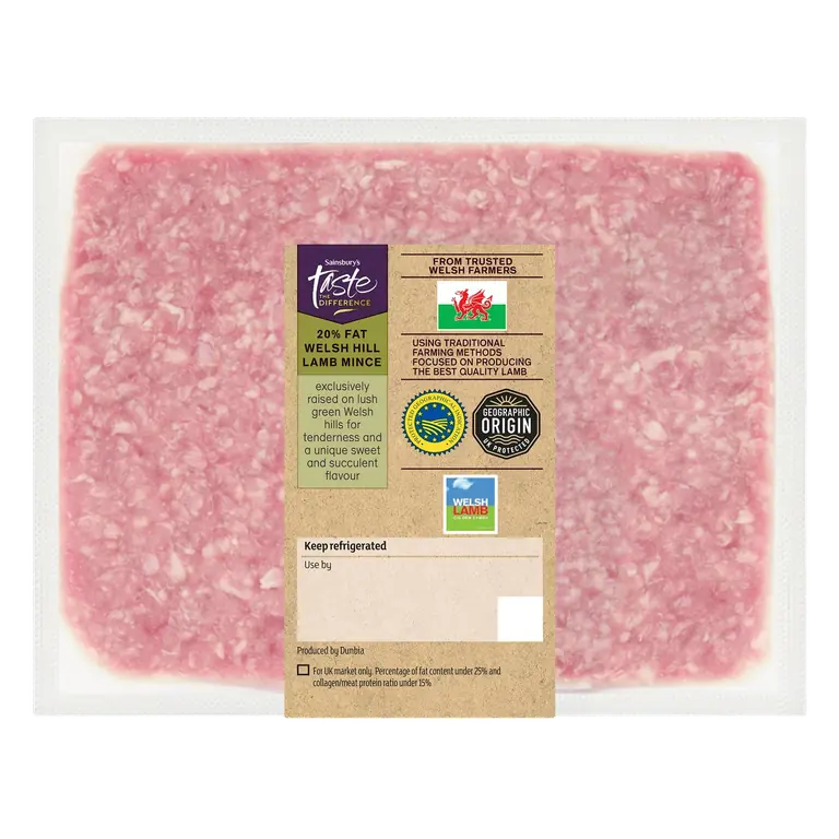 Fat Lamb Mince, Taste the Difference 400g