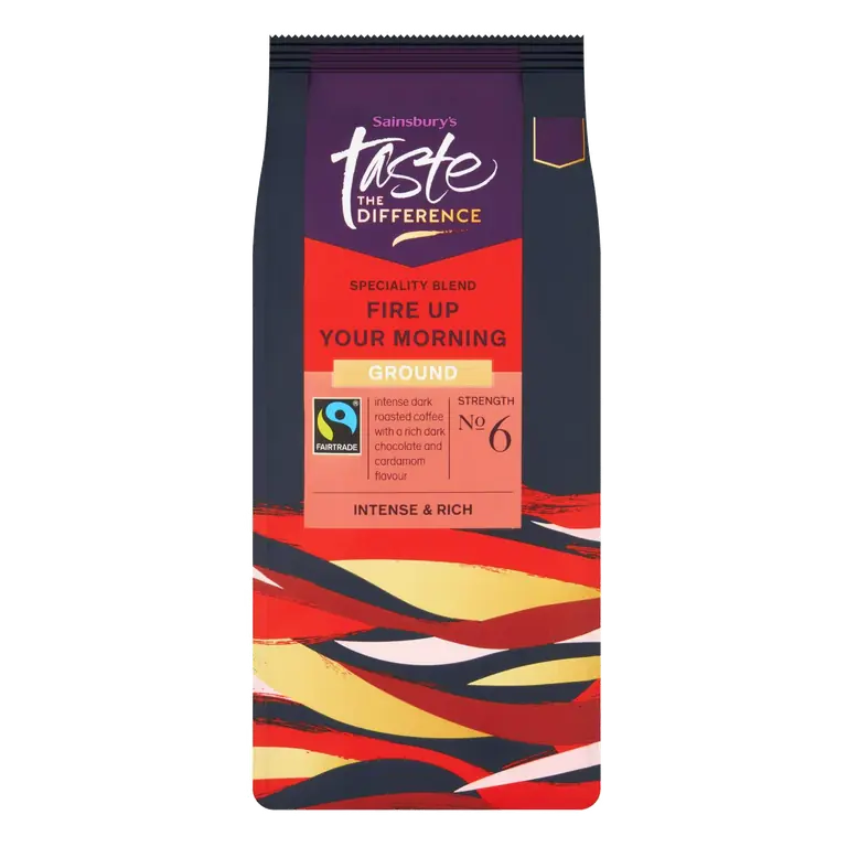 Fire Up Your Morning Ground, Taste the Difference 227g