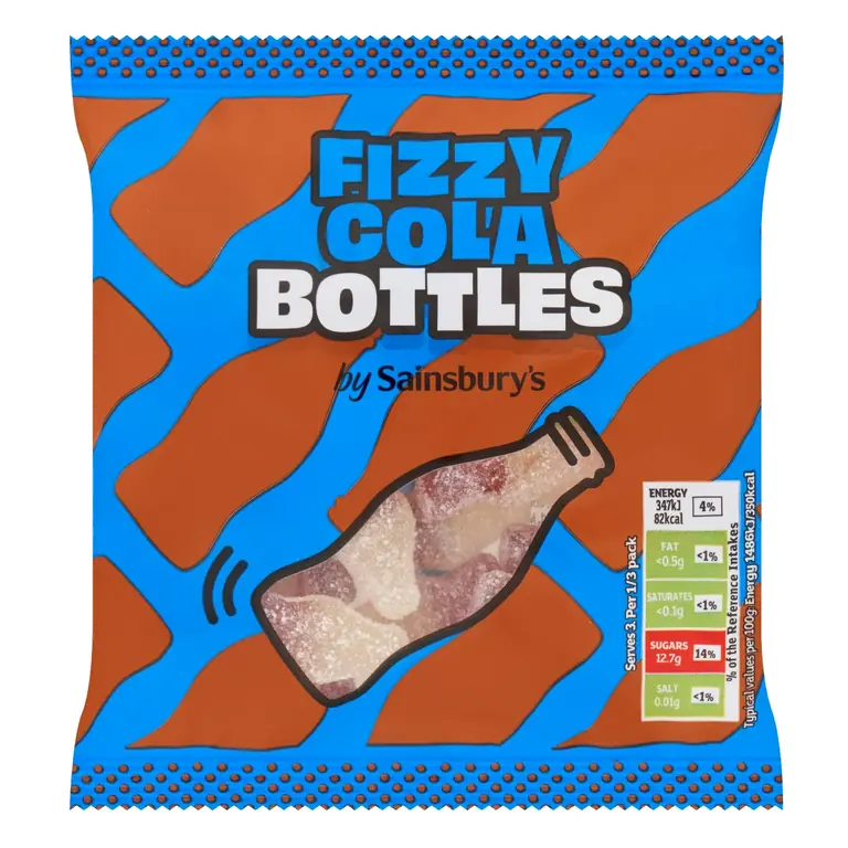 Fizzy Cola Bottles 70g