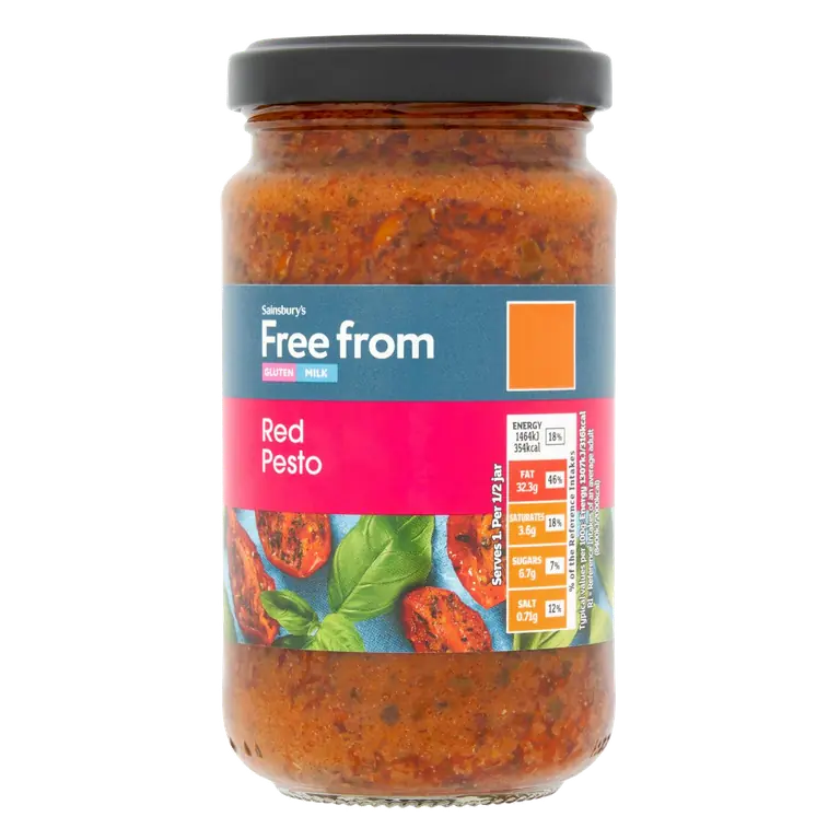 Free From 190g Red Pesto