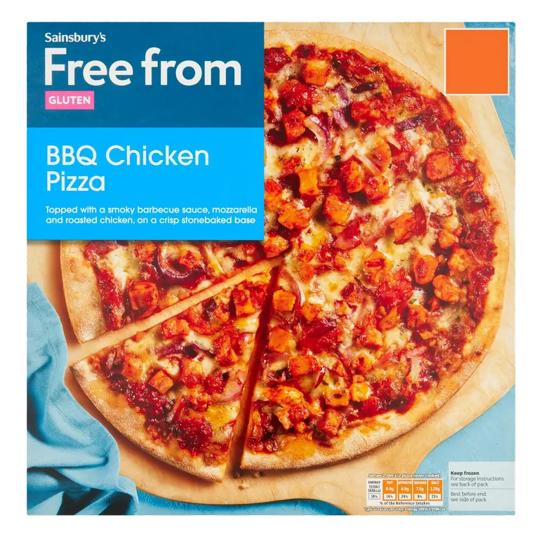 Free From BBQ Chicken Pizza 302g