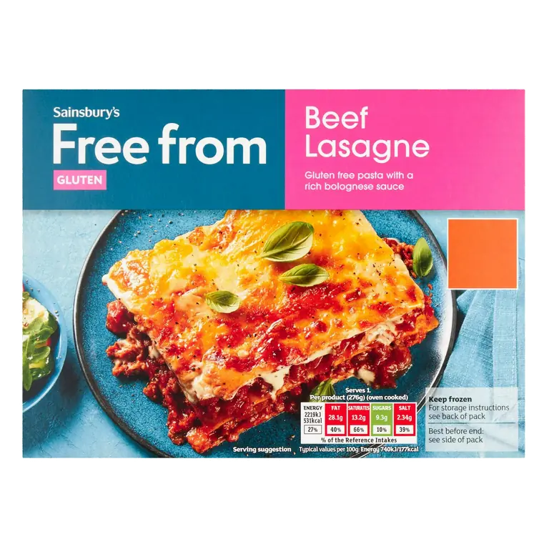Free From Beef Lasagne 300g