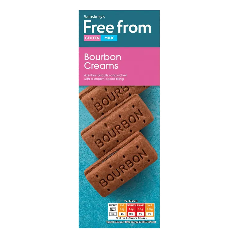 Free From Bourbon Creams 150g