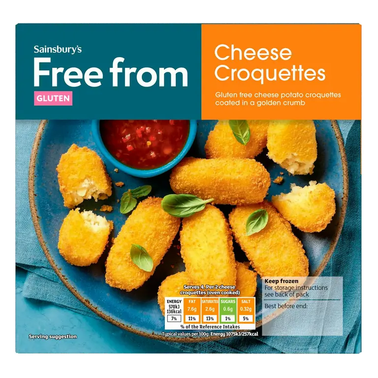 Free From Cheese Croquettes 212g