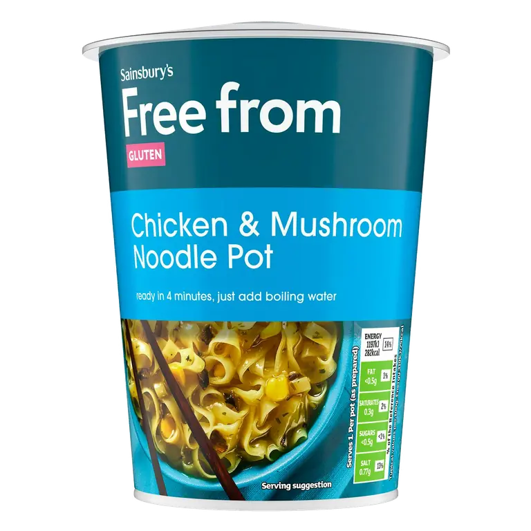 Free From Chicken & Mushroom Noodle Pot 75g